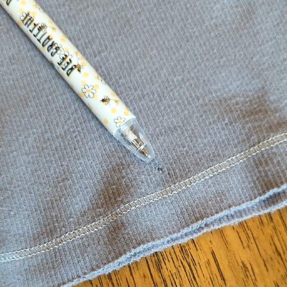 Y2K Hollister Women's Half Sleeve Gray Henley Tee Bella Swan - Picture 6 of 12